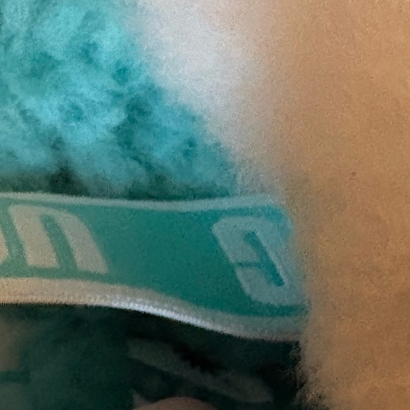 UGG Fluff Yeah Aqua Slide Slippers Sandals - Picture 7 of 7